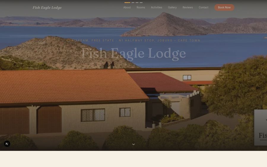 Fish Eagle Lodge website